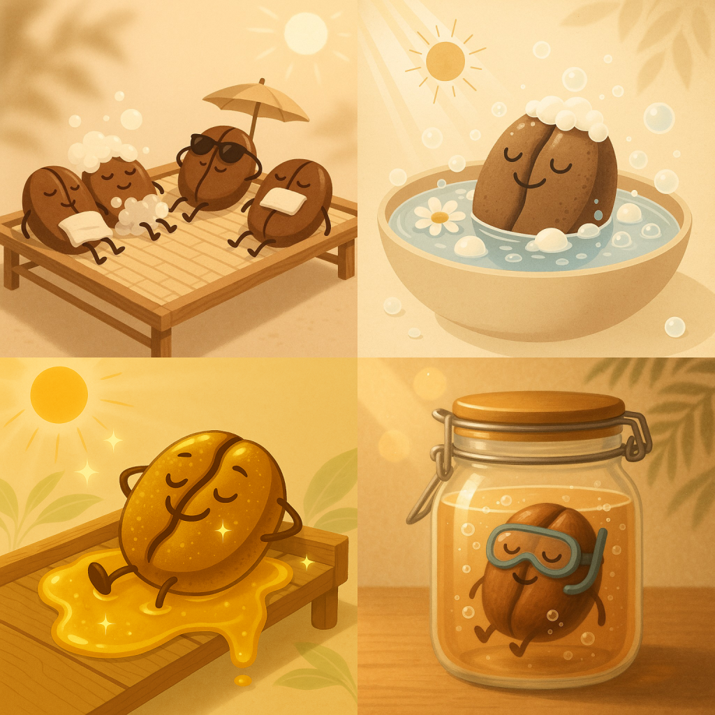 咖啡也要曬日光浴做SPA？一杯風味咖啡的誕生