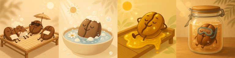 咖啡也要曬日光浴做SPA？一杯風味咖啡的誕生