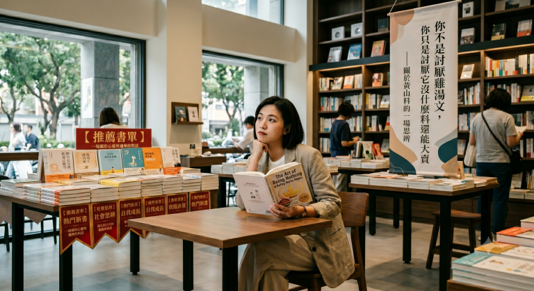 智點直銷媒--你不是討厭雞湯文，你只是討厭它沒什麼料還能大賣